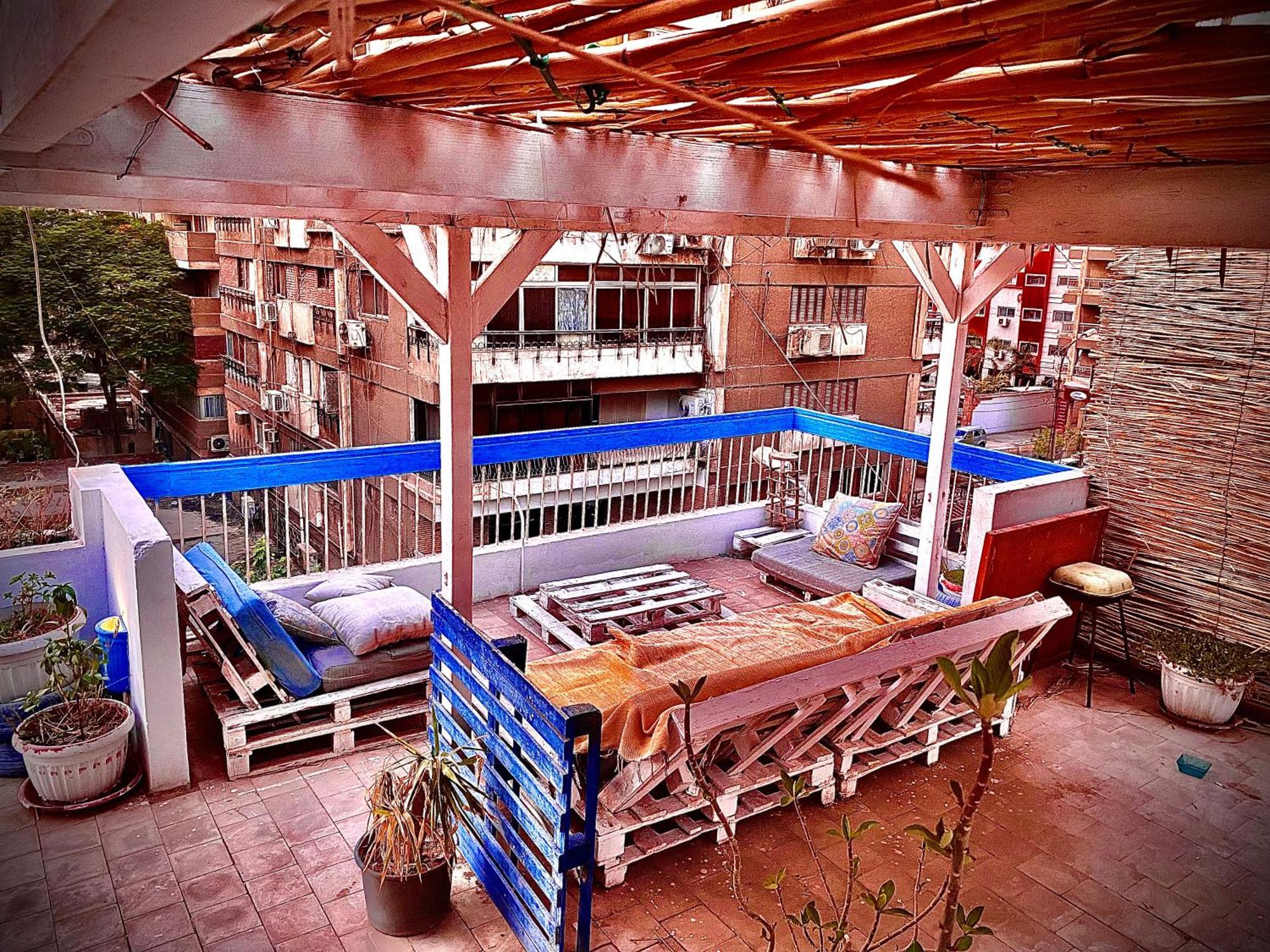 Airport Rooftop Club Luxurious Rooms And Studios Kairo Eksteriør bilde