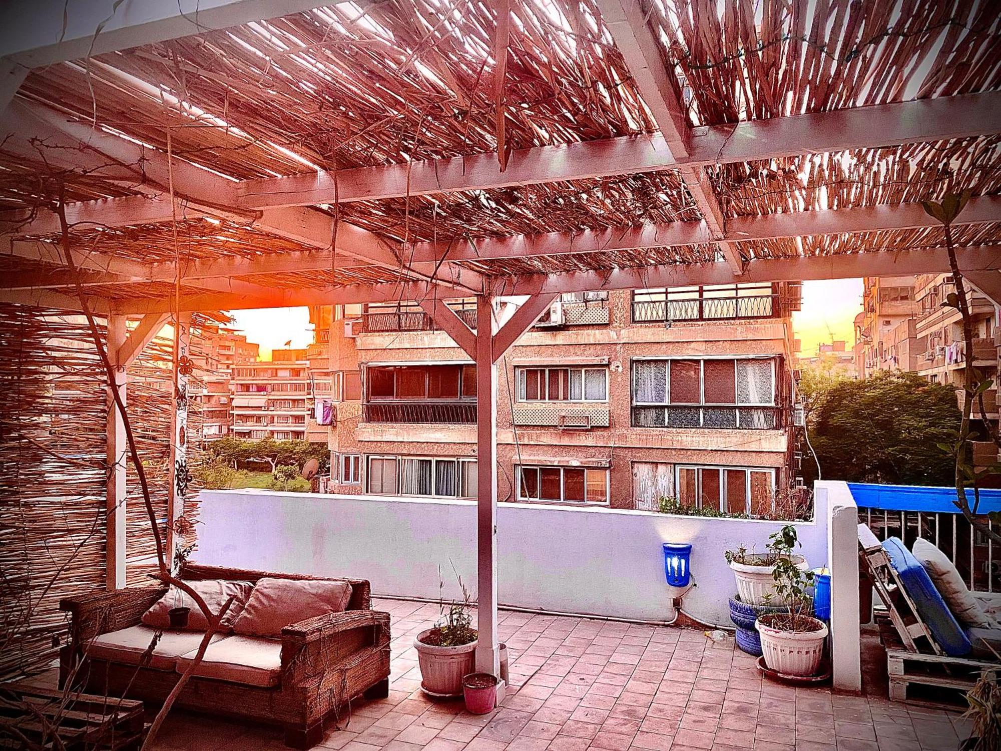 Airport Rooftop Club Luxurious Rooms And Studios Kairo Eksteriør bilde