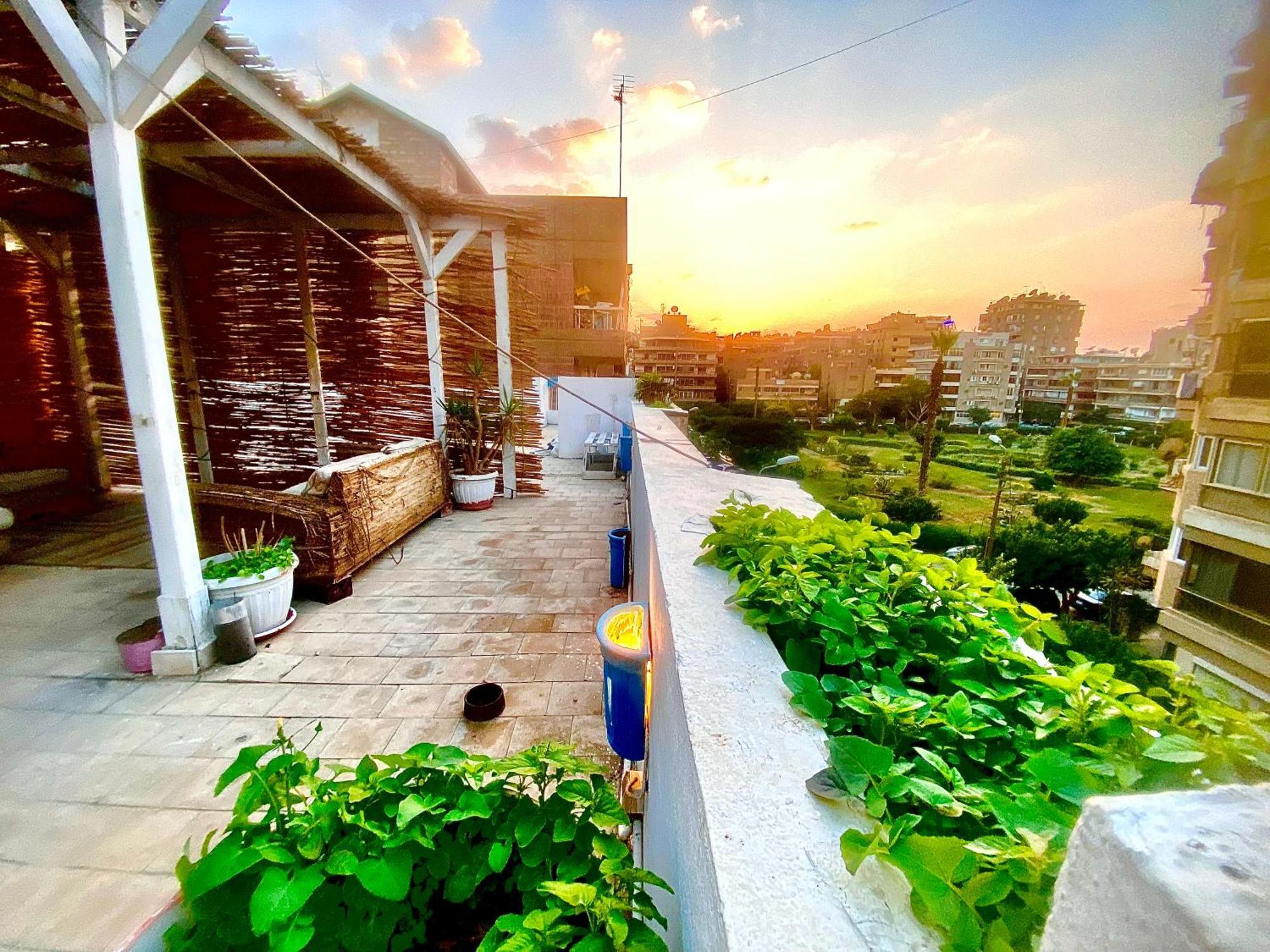 Airport Rooftop Club Luxurious Rooms And Studios Kairo Eksteriør bilde
